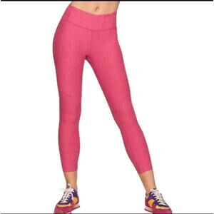 NWT Outdoor Voices Flamingo Hot Pink Warm Up Leggings